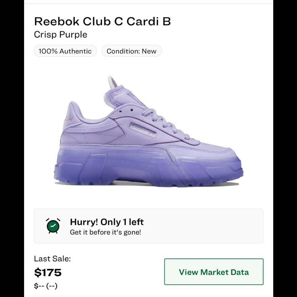 Reebok Club C crisp Purple